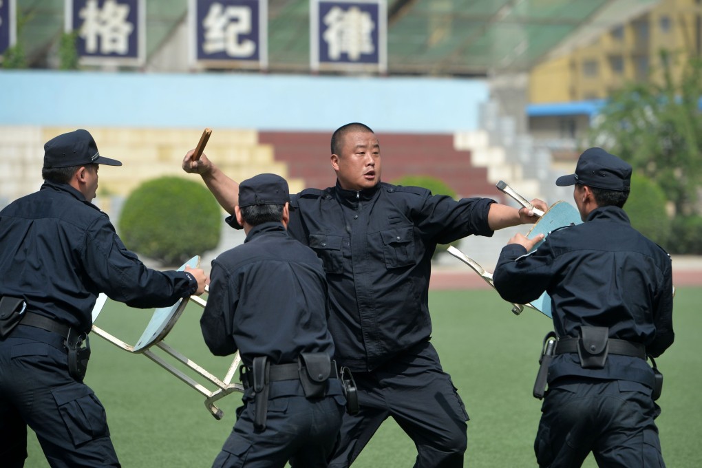 Mainland policemen take part in counter-terrorism training. The global nature of such threats heightens Hong Kong's risk of being swept in the conflict, an expert says. Photo: AFP