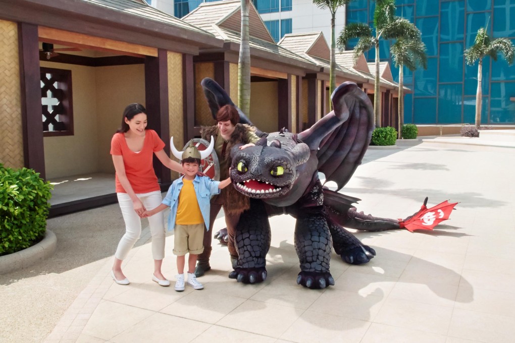 Fun and adventure for all at the Sheraton's dragon training camp.