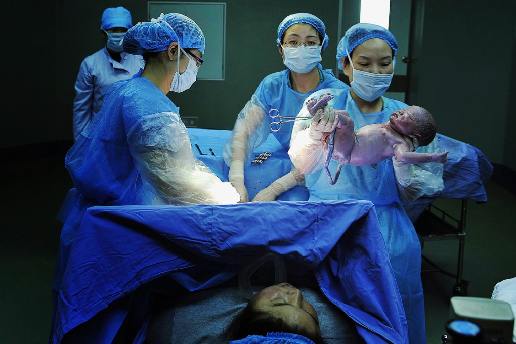 Caesarean sections become even more popular on the mainland as the end of August rolls around. Photo: AP
