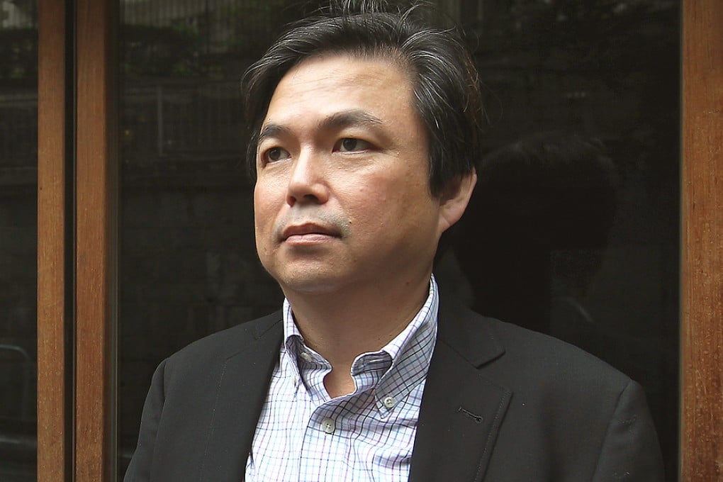 Occupy Central supporter Edward Chin Chi-kin said the move to cut his column was "abrupt". Photo: SCMP