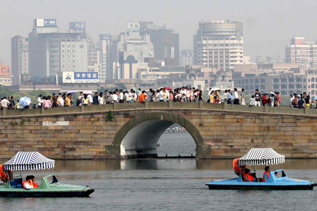 The property market in Hangzhou is expected to pick up following the recent lifting of home purchase restrictions. Photo: Xinhua