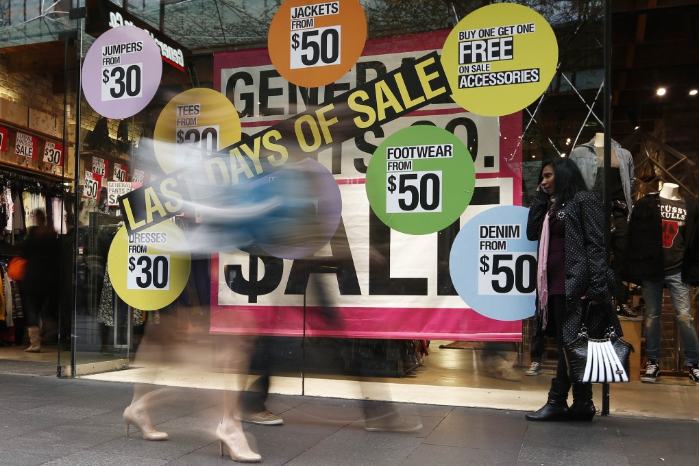 Household consumption edged up 0.5 per cent in the second quarter, while Australians chose to save a precautionary 9.4 per cent of their disposable income. Photo: Reuters