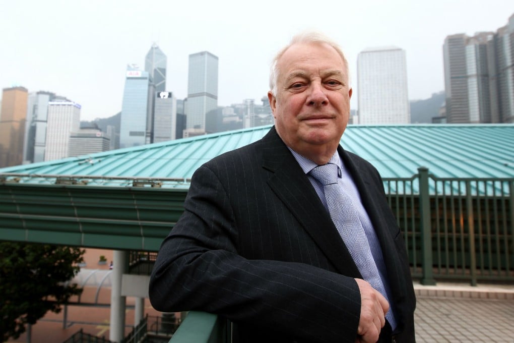 Chris Patten pictured in Hong Kong in March. The former colonial governor says the UK has a “duty” to speak up on Beijing’s recent decision about Hong Kong’s political reform because Britain has a “moral obligation” to the city. Photo: Jonathan Wong