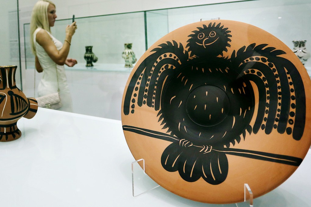 One of the more than 100 works from the Nina Miller Collection that are on show at HKU's Museum and Art Gallery. Photo: Jonathan Wong
