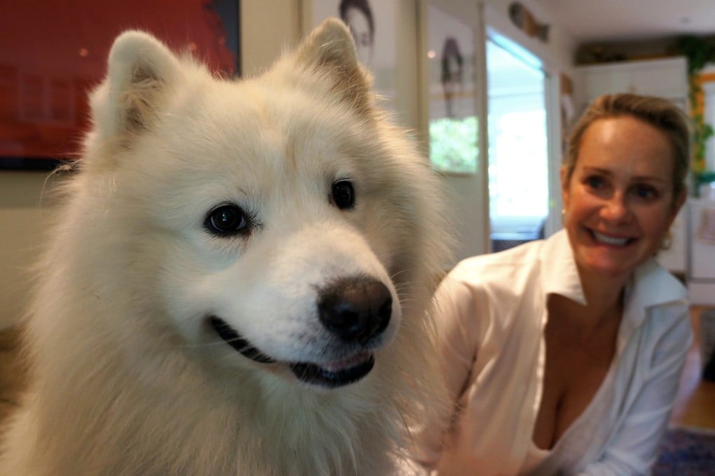 Zhuang Zhuang is like the “Dalai Lama of dogs”, says Julie-Anna Vogel. “People go up to him and he makes them smile”. Photo: Ian Young