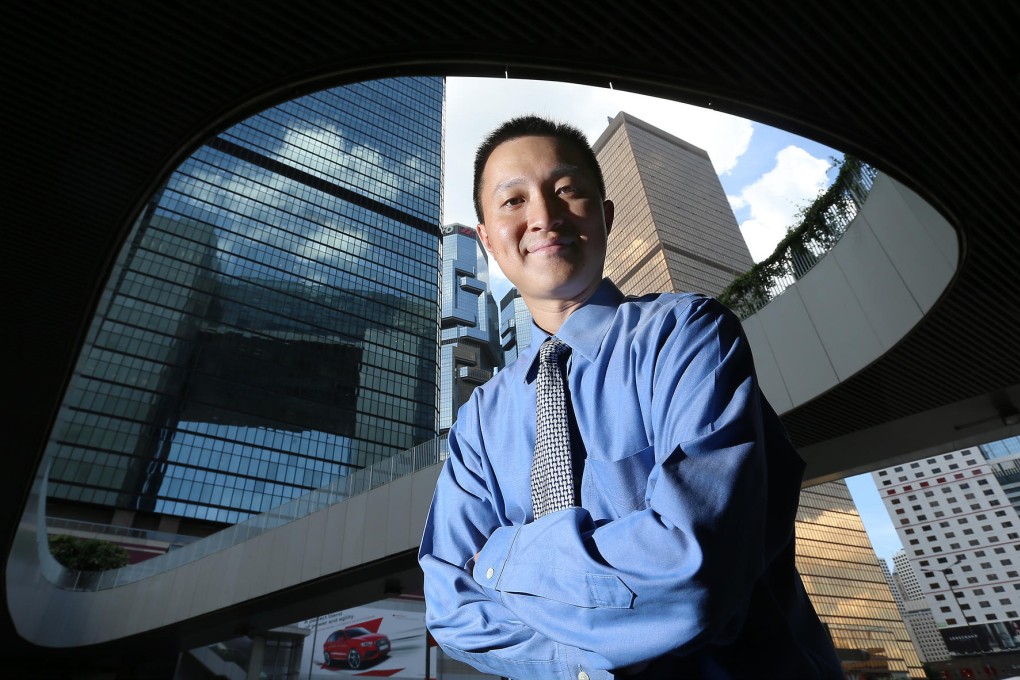 Vincent Chu is full of passion for civil engineering. Photo: K. Y. Cheng