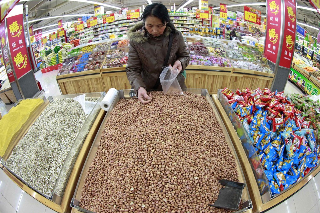 Peanuts were among the goods smuggled across tax-free markets, exclusively available to border residents in China. Photo: Reuters