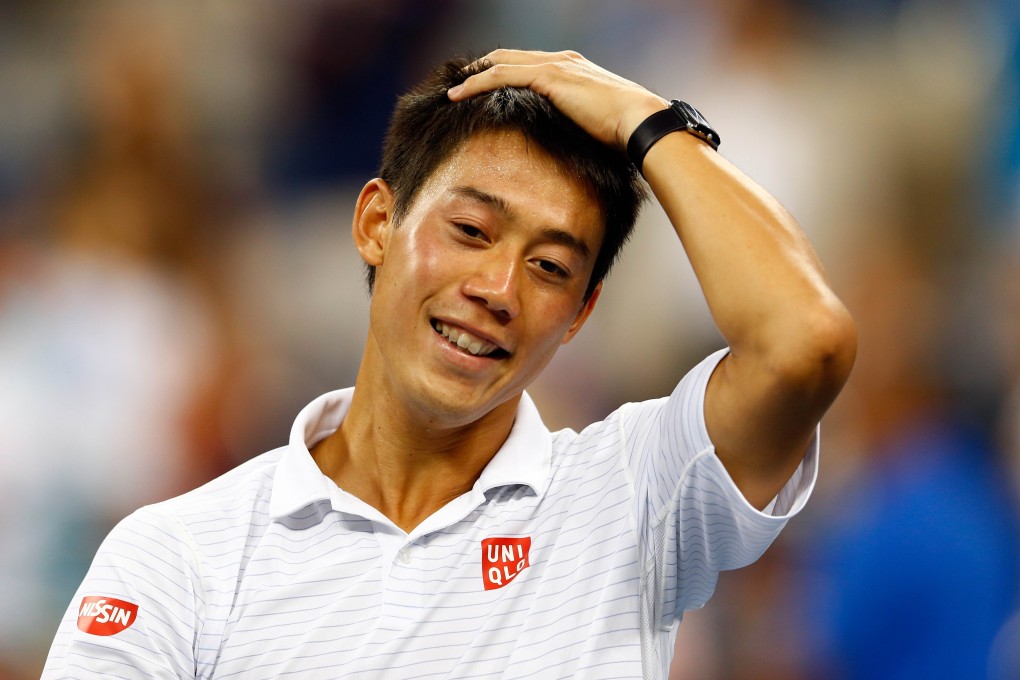 Kei Nishikori has played two 4hr+ matches in a row. Photo: AFP