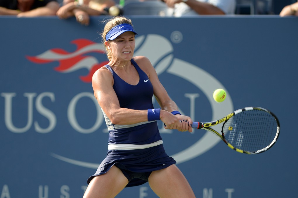 Eugenie Bouchard lost in the fourth round at the US Open after complaining of dizziness and taking an injury timeout during her game against Ekaterina Makarova. Photo: Xinhua