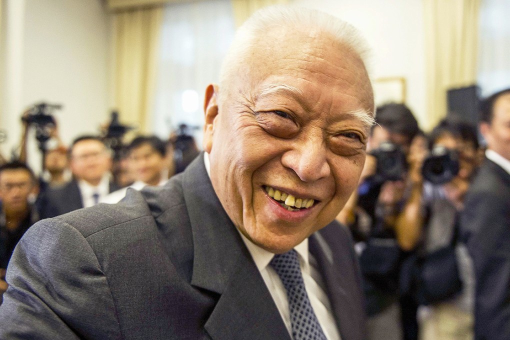 Former leader Tung Chee-hwa gave his first press conference in nine years on Wednesday. Photo: Reuters