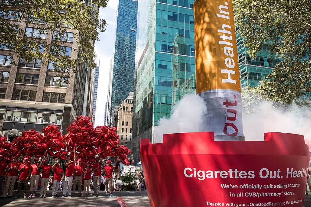 CVS is changing its name to reflect a greater focus on health. Photo: AFP