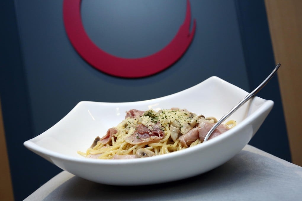 French ham and mushroom pasta
