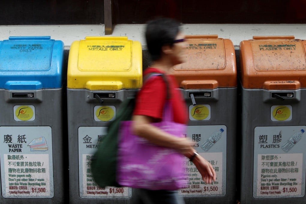 There are now more recycling bins in city. Photo: Sam Tsang