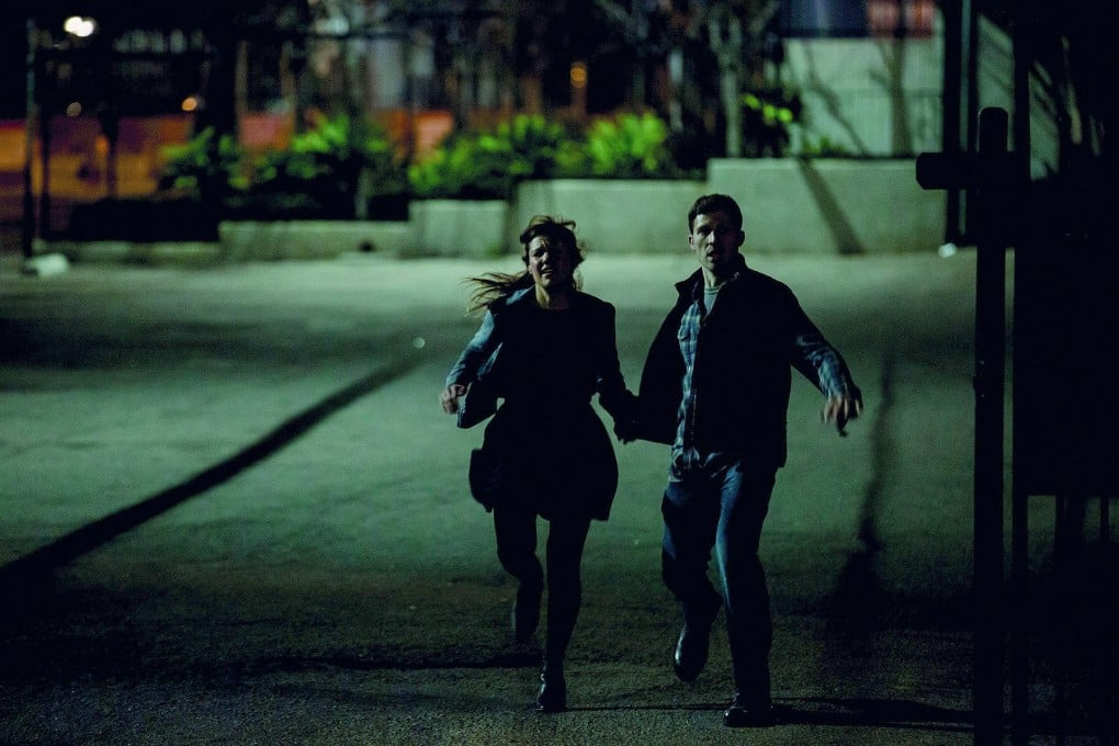 Kiele Sanchez and Zach Gilford in full flight.