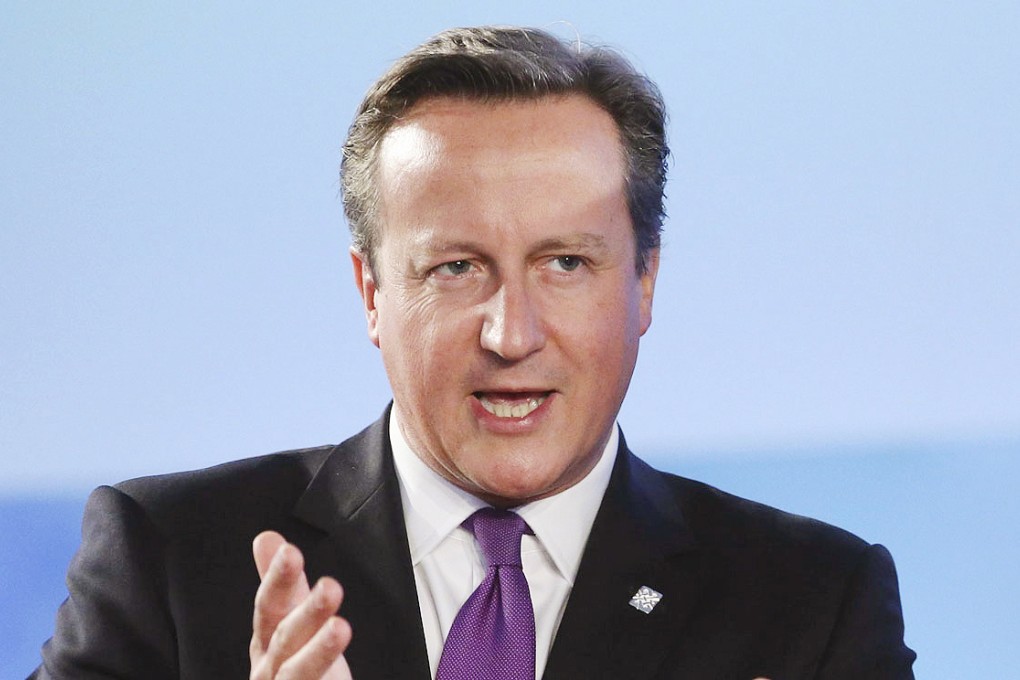 British Prime Minister David Cameron wants to deter Britons from joining the war to fight alongside Muslim jihadis. Photo: EPA