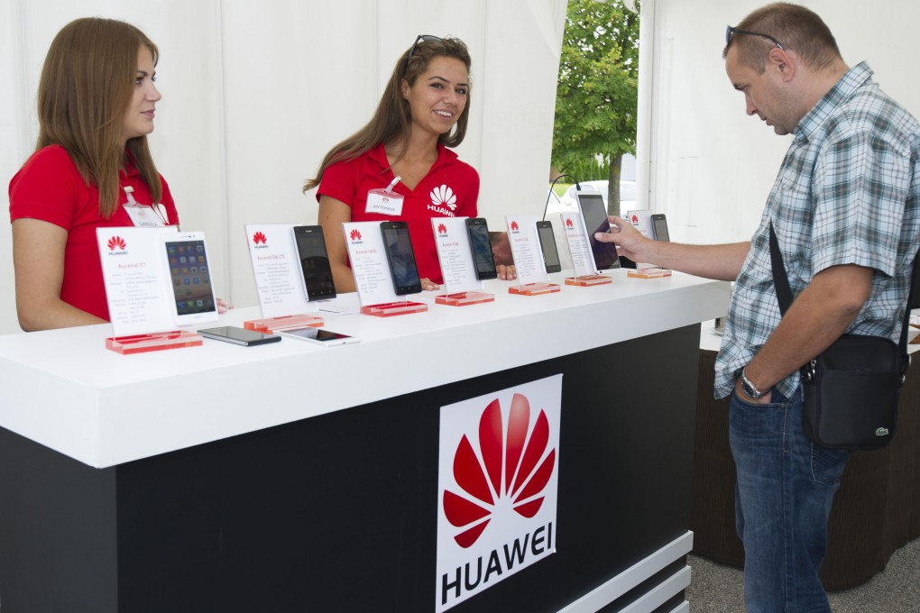 Shenzhen-based Huawei claimed 6.9 per cent smartphone market share in the second quarter. Photo: Xinhua
