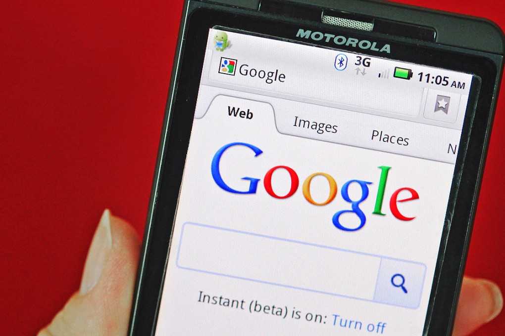 A man is challenging China Unicom before a Shenzhen court over the lack of access to the Google search engine. Photo: Bloomberg