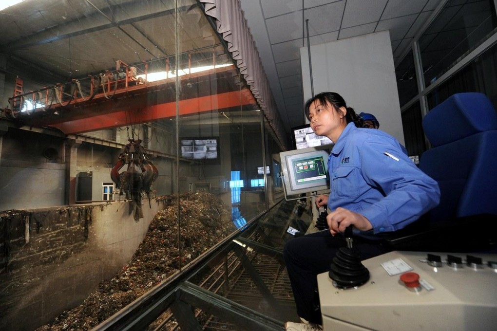 The two firms will invest in a processing plant with a daily capacity of 2,500 tonnes, including waste incineration amounting to 1,800 tonnes. Photo: Xinhua