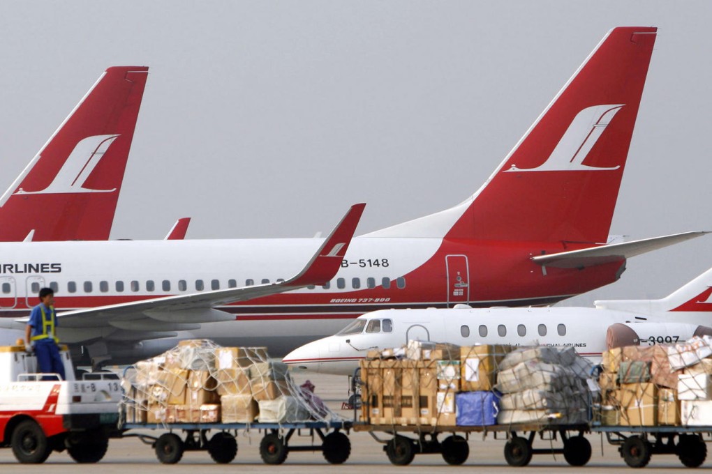 China's international cargo business showed signs of recovery last year, when international traffic grew 8.3 per cent. Photo: Bloomberg