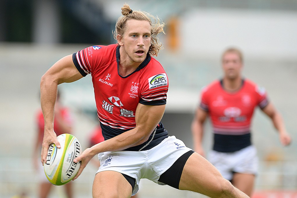 Try-machine Tom McQueen scored a brace on day one of the second leg of the Asian Sevens Series in Kuala Lumpur, but was trumped by Rowan Varty who managed a hat-trick against Thailand. Photos: ARFU