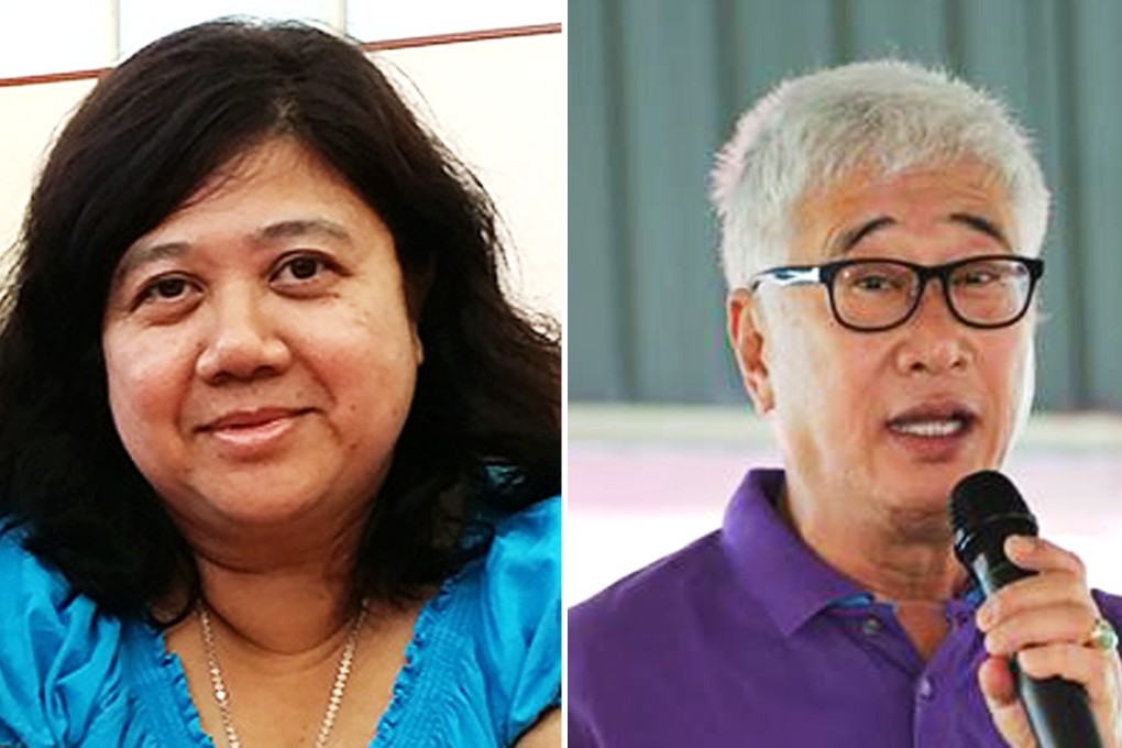 Susan Loone (left), a reporter at Malaysiakini was the latest to be detained by police on Thursday; while Phee Boon Poh, Penang executive councillor and chairman of the Penang Voluntary Patrol (PPS) has also been detained. Photos: Screenshot via Facebook