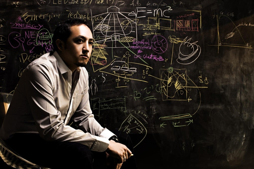 LED artist and author Teddy Lo is an evangelist for the technology. His designs have been exhibited on the "tech-art scene" in Asia, Europe and the US. Photo: SCMP Pictures