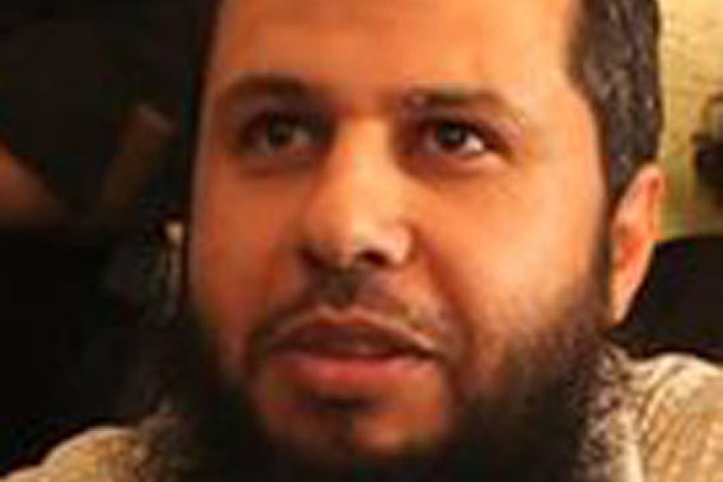 Hassan Abboud (above) is replaced by Hashim al-Sheikh Abu Jaber as the overall commander of conservative Islamist group Ahrar al-Sham.