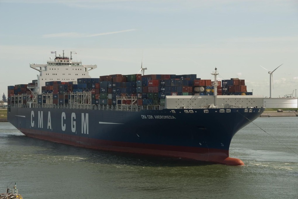 CMA CGM is among three of the world's top shipping lines forming an alliance to serve Asia, Europe and the US. Photo: SCMP Pictures