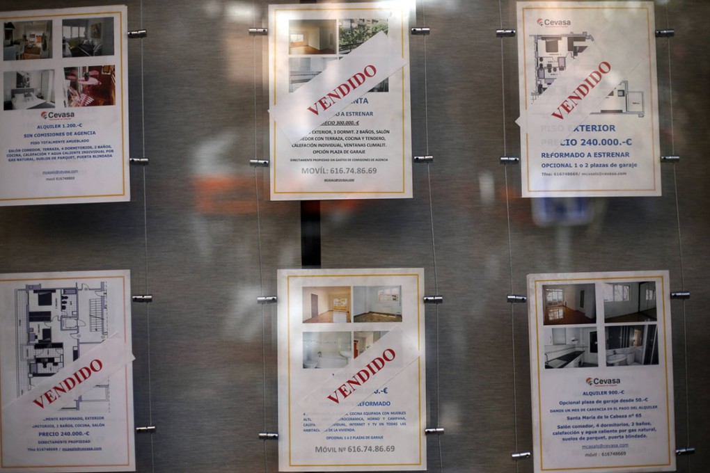 Spanish home prices rose 0.8 per cent, the first gain since the first quarter of 2008.