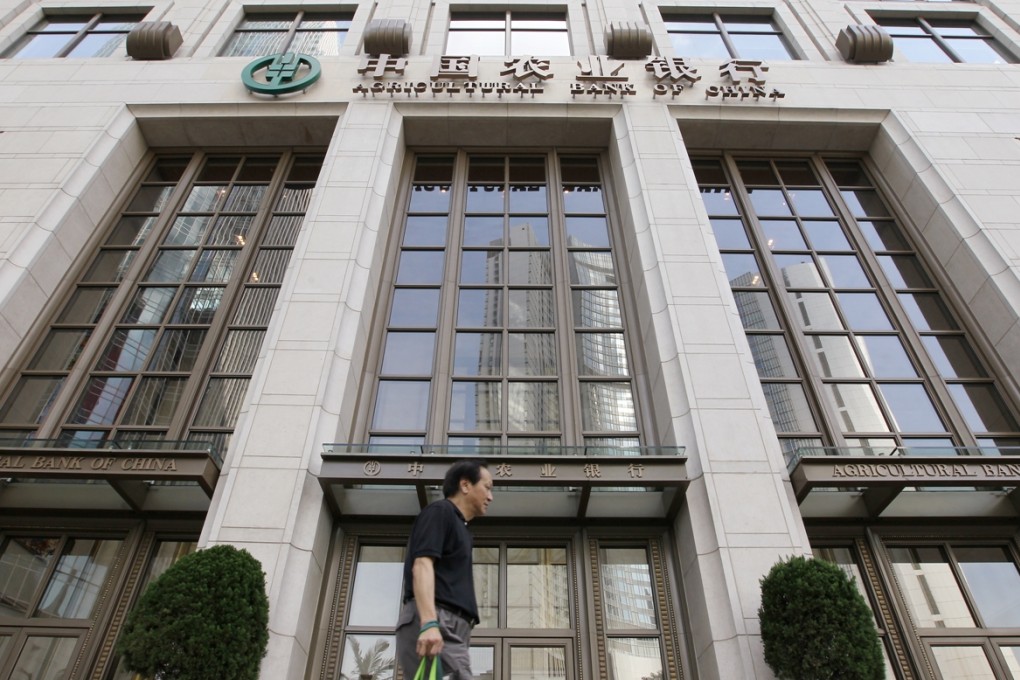Guo Haoda’s departure marks the second in just two weeks from the top leadership of Agricultural Bank of China. Photo: Edward Wong