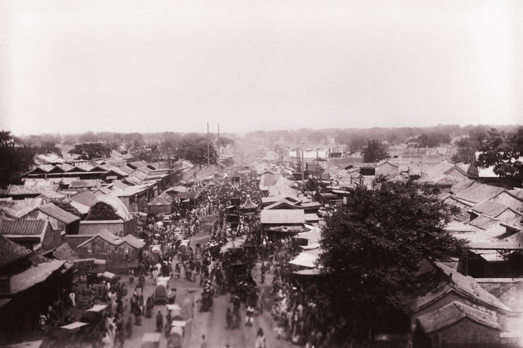An undated view of northern Beijing from Chongwen Gate, which has since been demolished and is now the site of a subway stop. Photo by Paula von Rosthorn, the wife of Austria-Hungary's first envoy to China. Photo: Austrian Institute for China and Southeast Asia Studies