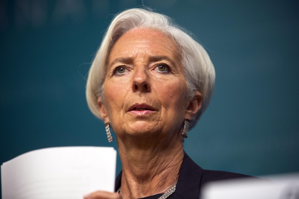 IMF chief Christine Lagarde is one of the speakers at the World Assembly for Women in Tokyo.