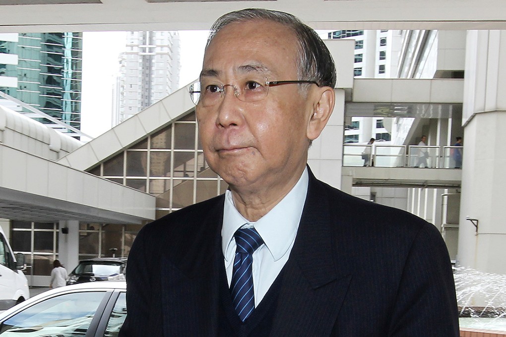 Rafael Hui Si-yan arrives at the Hight Court on Friday. Photo: Edward Wong