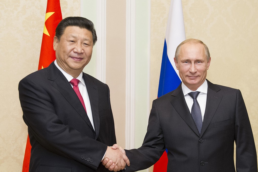 President Xi Jinping meets his Russian counterpart Vladimir Putin in Dushanbe, the capital of Tajikistan, on Thursday. Photo: Xinhua