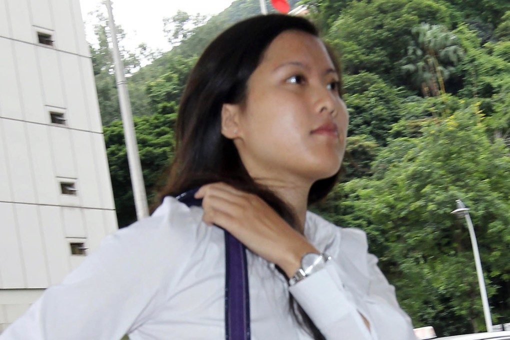 Caitlin Lu said emails sent out by Paul Chan Mo-po and his wife, Frieda Hui Po-ming, in December 2011 targeted her and her brother Jonathan.