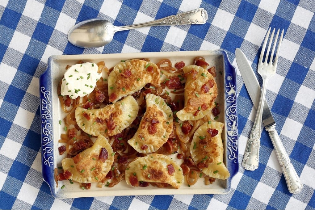 How to make pierogi - dumplings from Eastern Europe - with potato, bacon and cheese