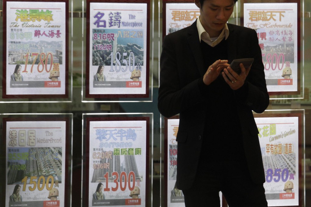 Property prices in Hong Kong are still rising. Photo: Reuters