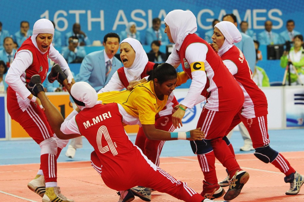 Kabbadi is one of 36 sports on the Incheon Games roster, compared to 28 sports at the Olympics. Photo: EPA