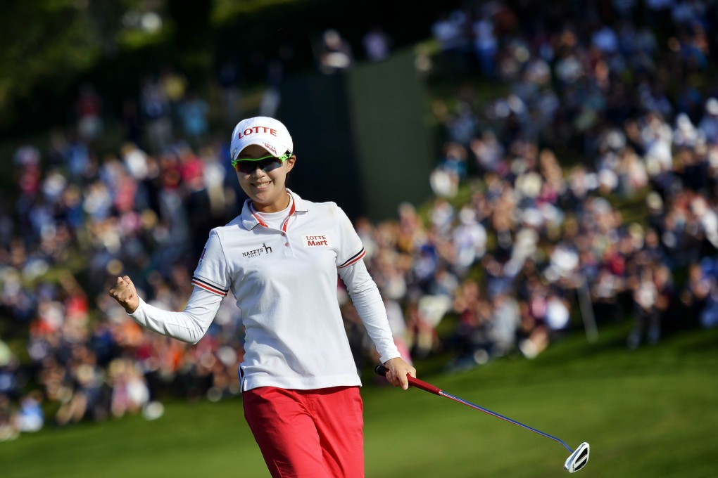 Kim Hyo-joo clinches victory at the Evian Championship, a major tournament on the women's calendar. Photo: AFP