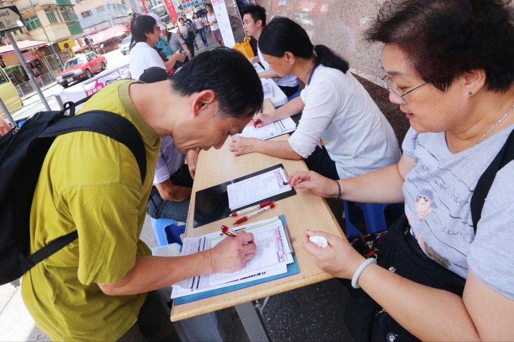 Ho said she wanted to do more than just put her name on petitions. Photo: David Wong