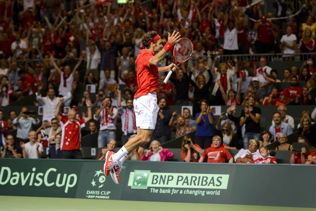 Roger Federer will now take on the French after eliminating the Italians. Photo: AFP