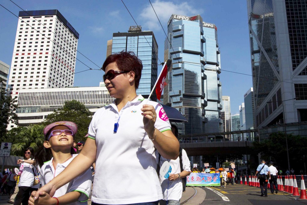 The spokesman for the ministry's commissioner in Hong Kong believes any unbiased person would agree that it is historic progress in Hong Kong's democratic development to implement universal suffrage for the chief executive. Photo: Reuters