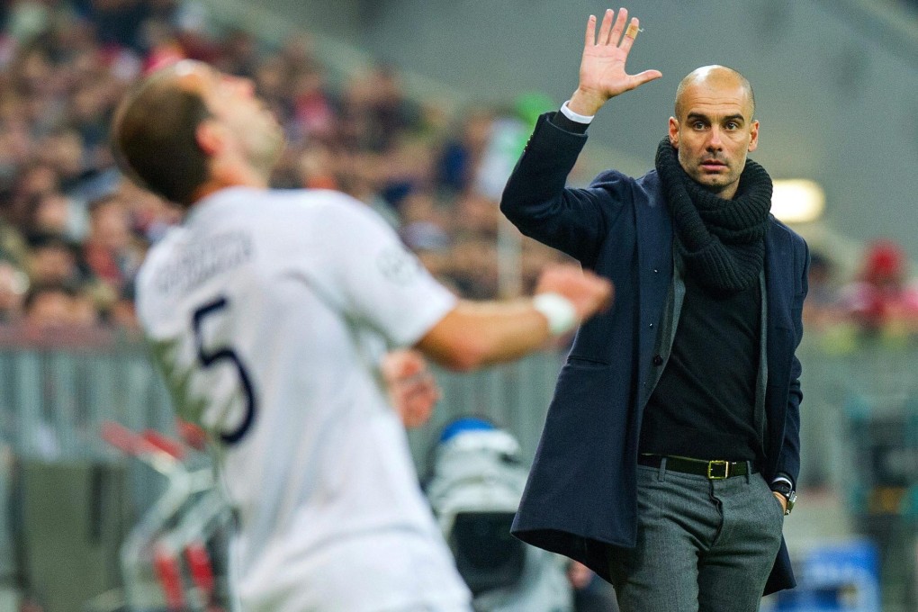Bayern Munich manager Pep Guardiola renews his rivalry with Manuel Pellegrini, manager of Manchester City. Photo: EPA