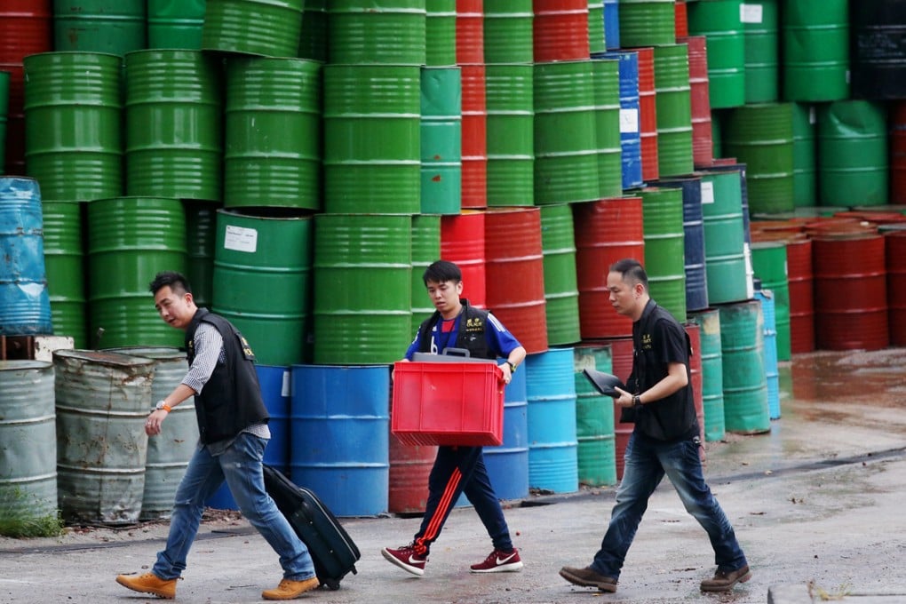 There is a need for thorough checks on safe disposal and to see that use of contaminated oil is discontinued. Photo: K.Y. Cheng