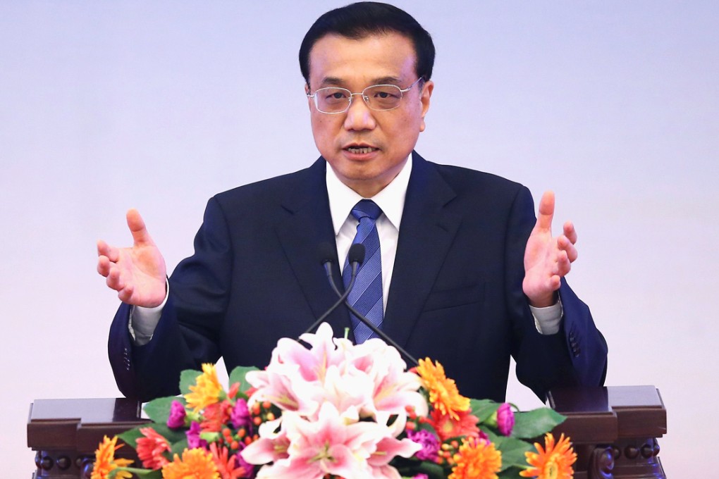 Chinese Premier Li Keqiang told the World Economic Forum last week the anti-monopoly probes were not targeting foreign companies. Photo: AFP