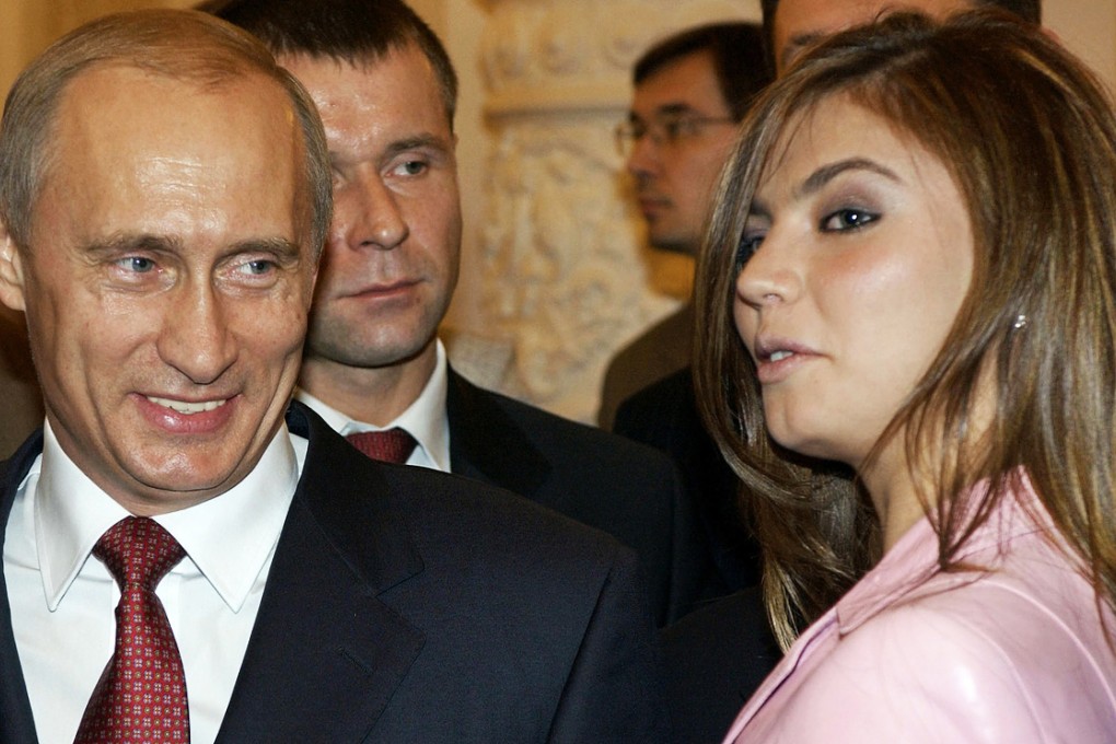 President Vladimir Putin with gymnast Alina Kabayeva. Rumours over their alleged relationship have refused to die. Photo: AP
