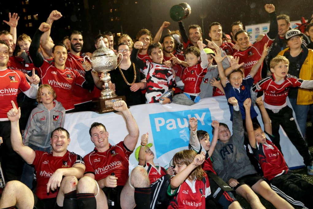 Reigning Grand Champions Valley RFC are one of a number of Hong Kong clubs to secure new corporate backing for the upcoming Premiership season and beyond. Photo: David Wong/SCMP