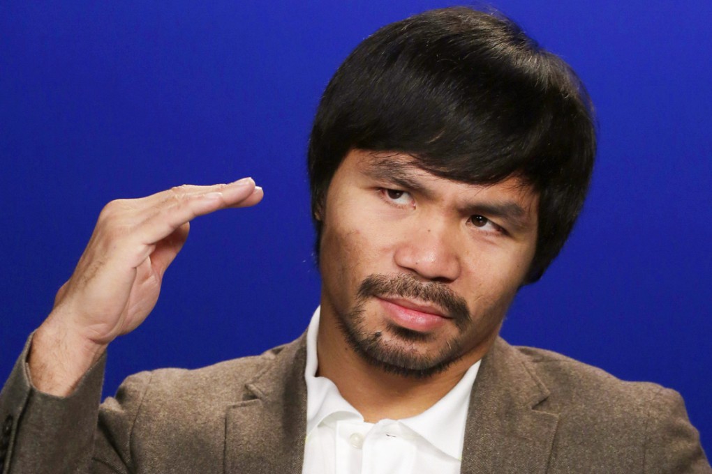 Manny Pacquiao fights Chris Algieri in Macau in November. Photo: AP