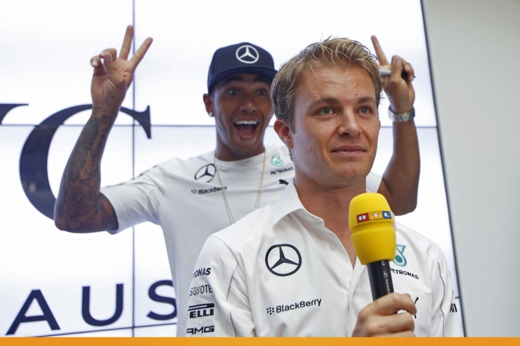 It is play time for Nico Rosberg and Lewis Hamilton ahead of the Singapore Grand Prix. Photo: Reuters