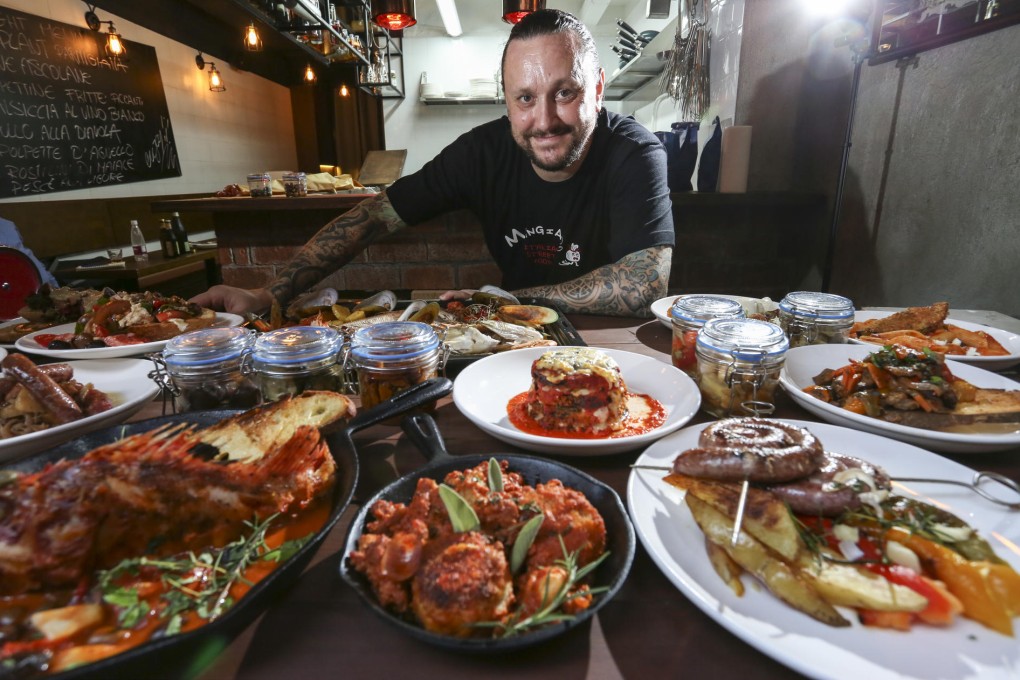 Luca Piazza at Mangiare.